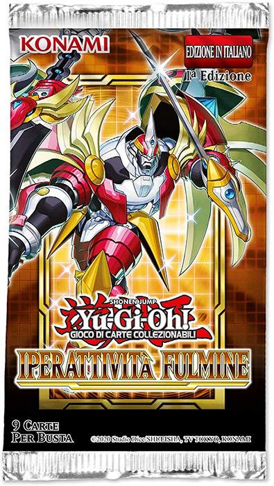 It. Yu-Gi-Oh! Iperattivita Fulmine 1A Edizione Busta 9 Carte