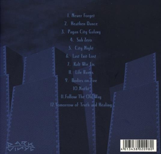 Pagan City Goth - CD Audio di Echo West - 2