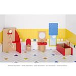 Goki 51717 accessorio per casa delle bambole Dollhouse bathroom