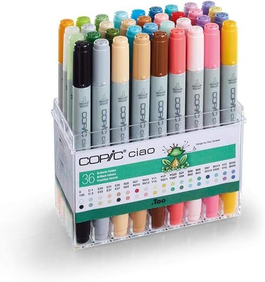 Copic Ciao 36 Colori Luminosi – Copic Italia