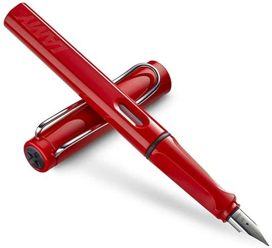 Lamy Fontana Safari - Penna stilografica, Rosso - 5