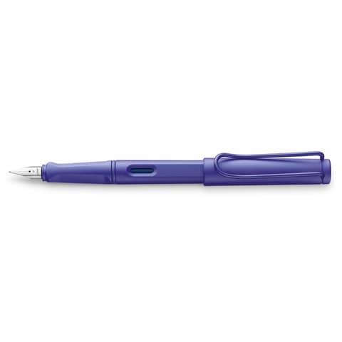 Penna stilografica Lamy Safari punta fine e inchiostro blu Violet – fusto color viola – 1234834