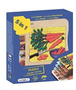 Puzzle a strati Carota