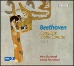 Sonate per violino vol.4 - CD Audio di Ludwig van Beethoven,Hiro Kurosaki