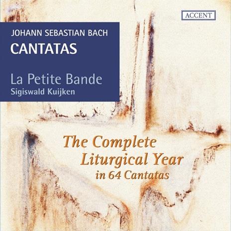 64 Cantate per il ciclo liturgico completo - CD Audio di Johann Sebastian Bach,Sigiswald Kuijken,La Petite Bande