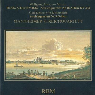 Quartetto per archi n.3 in SOL - CD Audio di Karl Ditters Von Dittersdorf