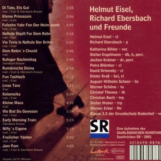 Blast Brandwein - CD Audio di Helmut Eisel - 2
