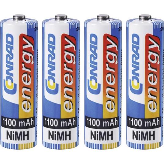 Conrad 250025 household battery Rechargeable battery Nichel-Metallo Idruro  (NiMH) - Conrad - Informatica | IBS
