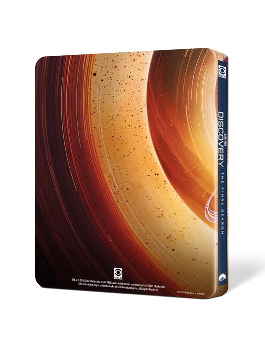 Star Trek Discovery. Stagione 5. Steelbook. Serie TV ita (4 Blu-ray) - Blu-ray - 3