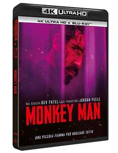 Film Monkey Man (Blu-ray + Blu-ray Ultra HD 4K) Dev Patel