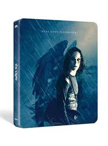 Film Il corvo. Steelbook blu 30mo Anniversario (Blu-ray + Blu-ray Ultra HD 4K) Alex Proyas