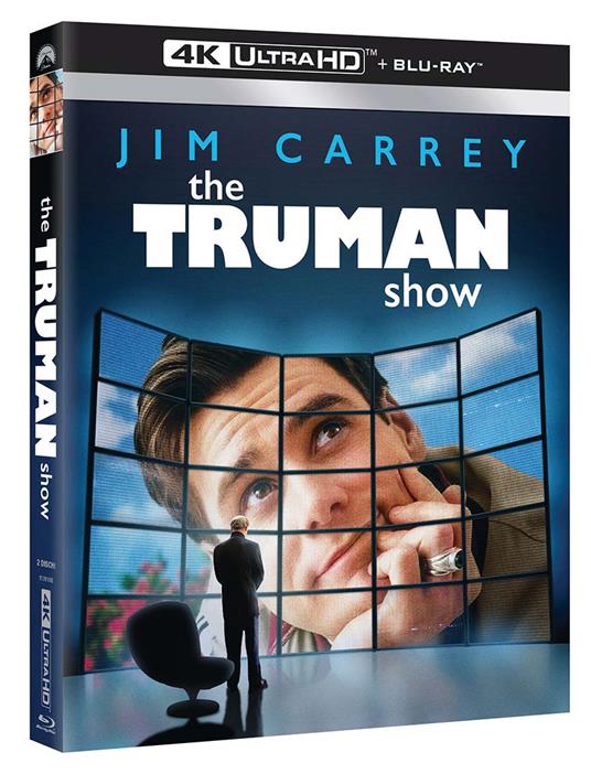 The Truman Show (Blu-ray + Blu-ray Ultra HD 4K) di Peter Weir - Blu-ray + Blu-ray Ultra HD 4K