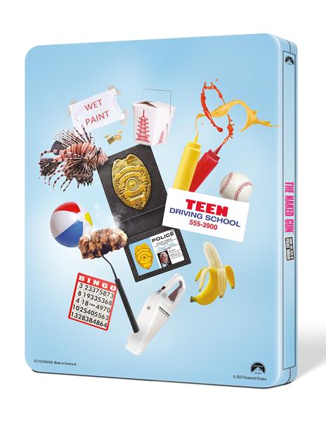 Una pallottola spuntata. Steelbook (Blu-ray + Blu-ray Ultra HD 4K) di David Zucker - Blu-ray + Blu-ray Ultra HD 4K - 3