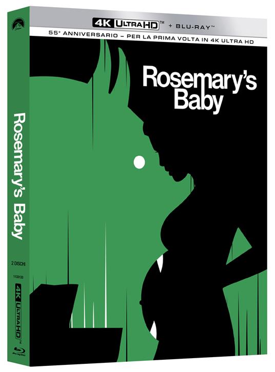 Rosemary's Baby. Nastro rosso a New York (Blu-ray + Blu-ray Ultra HD 4K) di Roman Polanski - Blu-ray + Blu-ray Ultra HD 4K