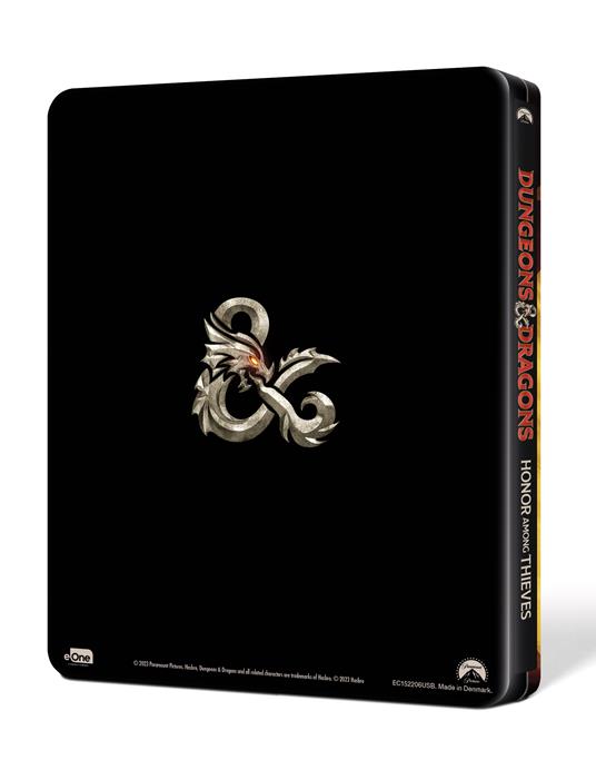 Dungeons & Dragons. L'onore dei ladri. Steelbook (Blu-ray + Blu-ray Ultra HD 4K) di Jonathan Goldstein,John Francis Daley - Blu-ray + Blu-ray Ultra HD 4K - 4