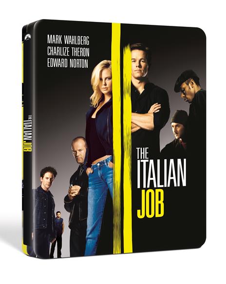 The Italian Job. Steelbook (Blu-ray + Blu-ray Ultra HD 4K) di F. Gary Gray - Blu-ray + Blu-ray Ultra HD 4K