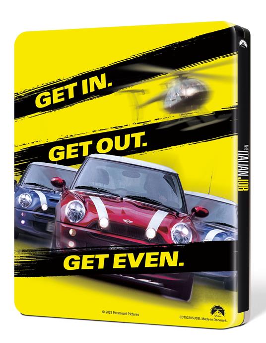 The Italian Job. Steelbook (Blu-ray + Blu-ray Ultra HD 4K) di F. Gary Gray - Blu-ray + Blu-ray Ultra HD 4K - 3