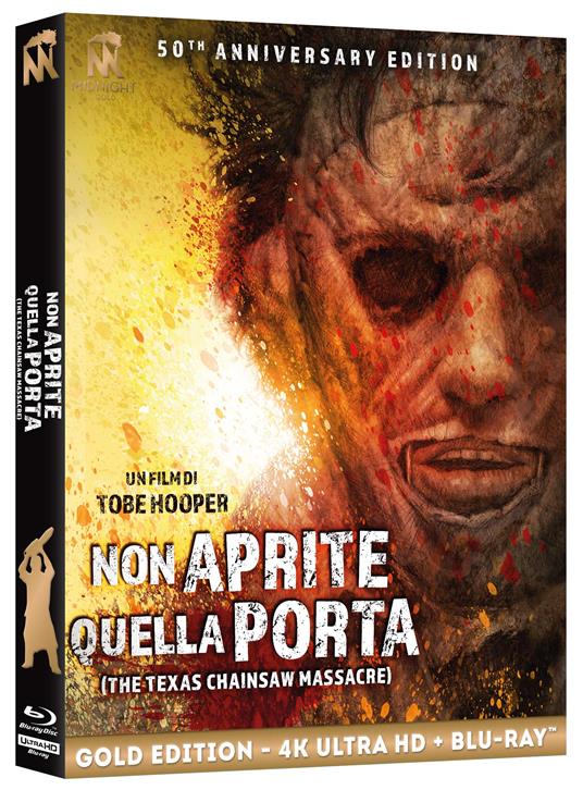 Non aprite quella porta (Blu-ray + Blu-ray Ultra HD 4K) di Tobe Hooper - Blu-ray + Blu-ray Ultra HD 4K