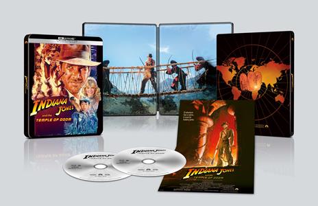Indiana Jones e il tempio maledetto. Steelbook (Blu-ray + Blu-ray Ultra HD 4K) di Steven Spielberg - Blu-ray + Blu-ray Ultra HD 4K - 2