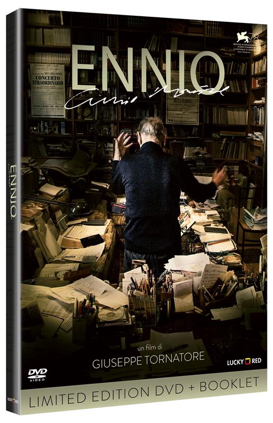 Ennio (DVD) - DVD - Film di Giuseppe Tornatore Documentario | IBS