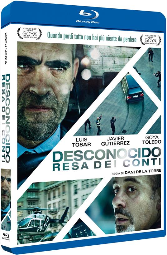 Desconocido. Resa dei conti (Blu-ray) di Dani de la Torre - Blu-ray