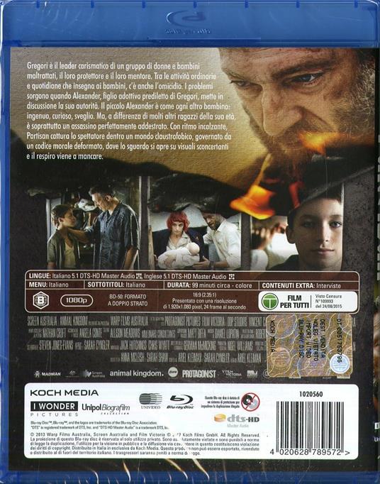 Partisan (Blu-ray) di Ariel Kleiman - Blu-ray - 2