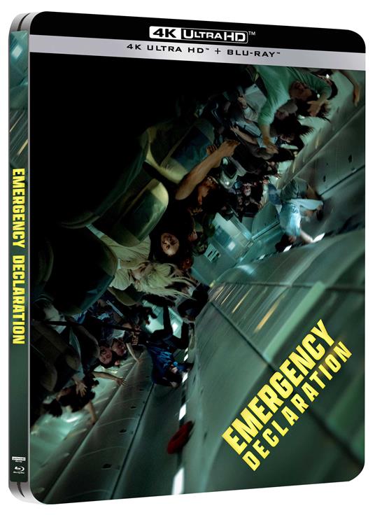 Emergency Declaration. Steelbook (Blu-ray + Blu-ray Ultra HD 4K) di Jae-rim Han - Blu-ray + Blu-ray Ultra HD 4K