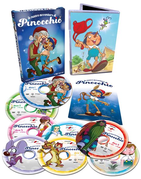 Le nuove avventure di Pinocchio (8 DVD) di Seitaro Hara - 3