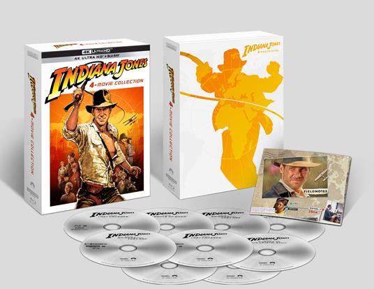 Indiana Jones. 4 Movie Collection (Blu-ray + Blu-ray Ultra HD 4K) di Steven Spielberg - 2