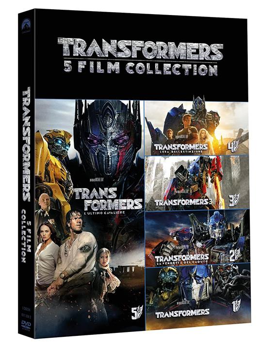 Transformers - 5 Film Collection (5 DVD) di Michael Bay
