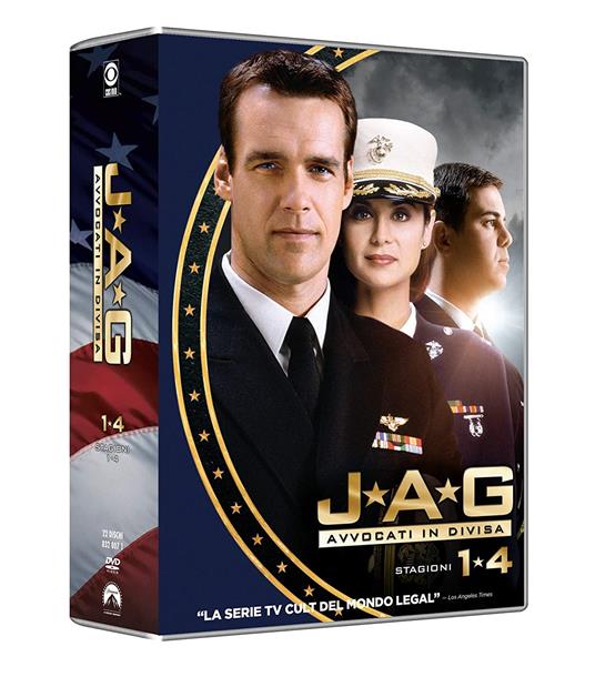 JAG - Avvocati in divisa - Ultimate Collection - Stagioni 1-4 (22 DVD) di Donald P. Bellisario,Joe Napolitano,Jim Johnston,Ray Austin,Greg Beeman,Alan J. Levi - DVD