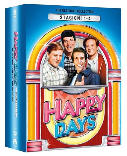 Happy Days - The Ultimate Collection - Stagioni 1-4 (14 DVD) di Art Fisher,James Tayne - DVD