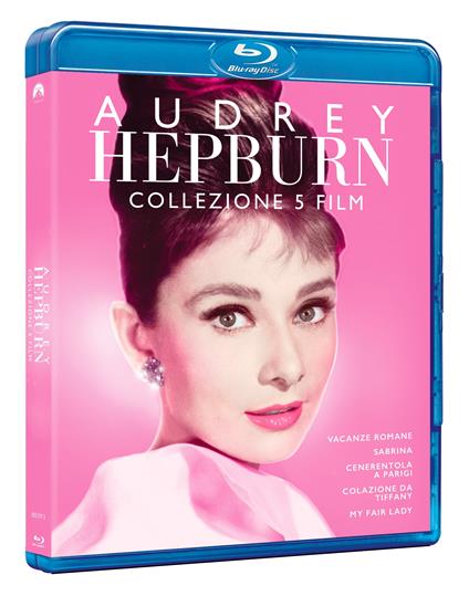 Cofanetto Audrey Hepburn Collection (5 Blu-ray) di William Wyler,Stanley Donen,Blake Edwards,George Cukor