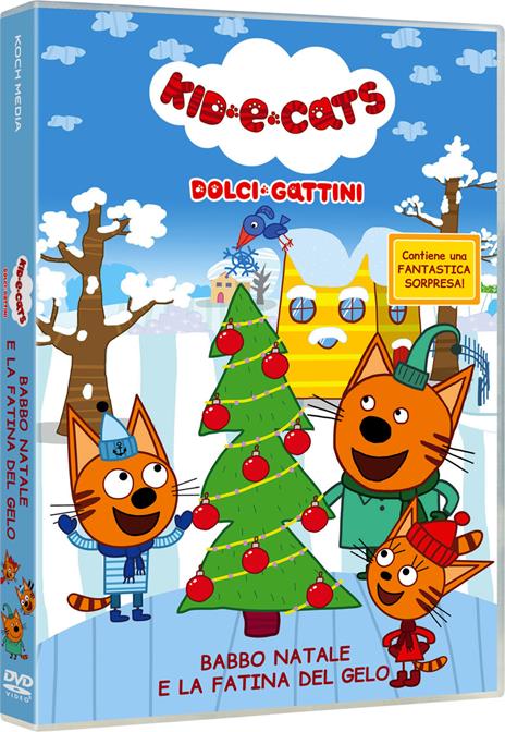 Kid-e-Cats. Dolci gattini. Babbo Natale e la fatina del gelo (DVD) - DVD