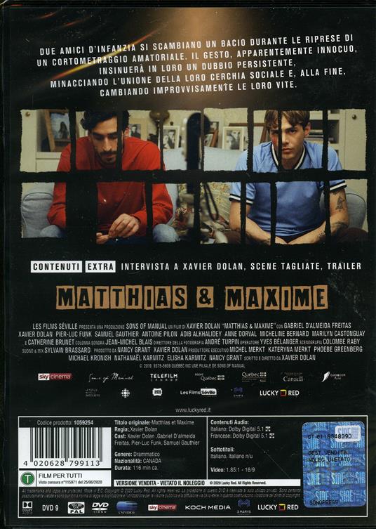 Matthias & Maxime (DVD) di Xavier Dolan - DVD - 2