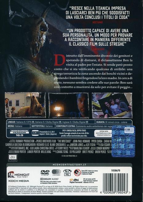 The Wretched. La madre oscura (DVD) di Brett Pierce,Drew T. Pierce - DVD - 3