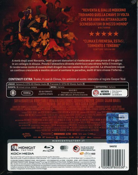 Climax (Blu-ray) - Blu-ray - Film di Gaspar Noé Fantastico