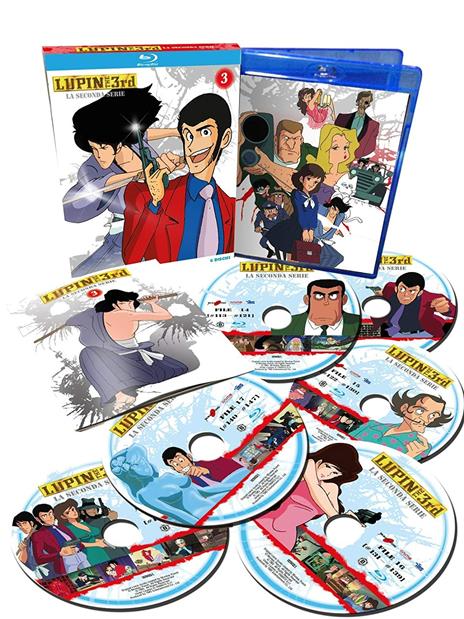 Lupin III. Stagione 2. Vol. 3 (6 Blu-ray) di Seijun Suzuki - Blu-ray - 3