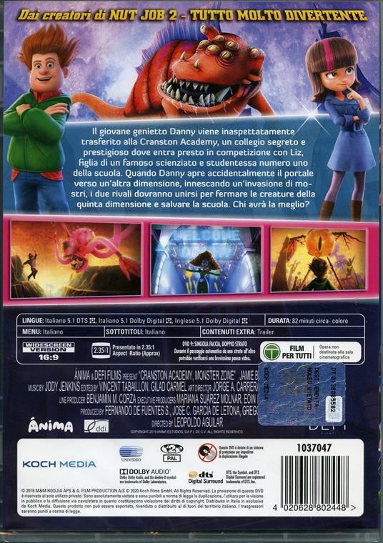 Monster School (DVD) - DVD - Film di Leopoldo Aguilar Animazione | IBS