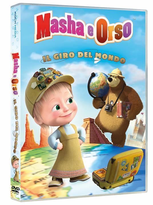 Masha e Orso. Il giro del mondo (DVD) - DVD - Film Animazione | IBS