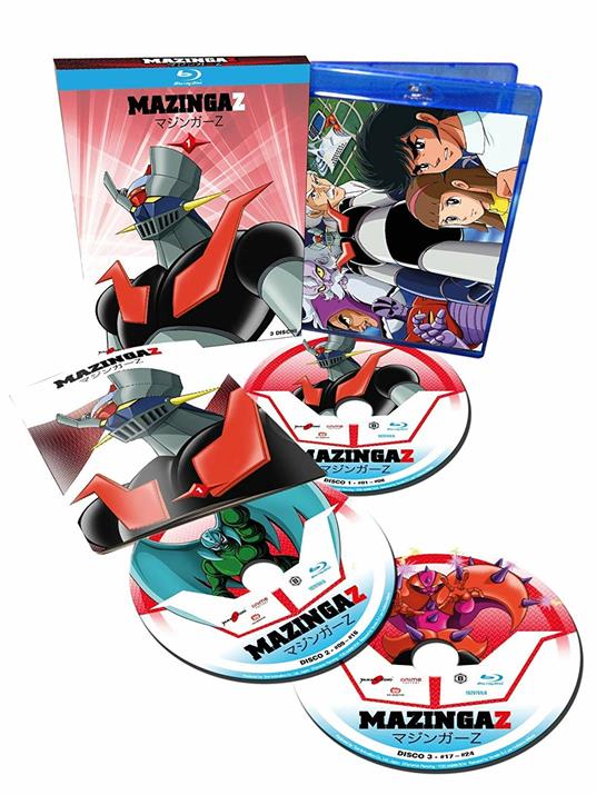 Mazinga Z vol.1 (3 Blu-ray) di Tomoharu Katsumata - Blu-ray - 2