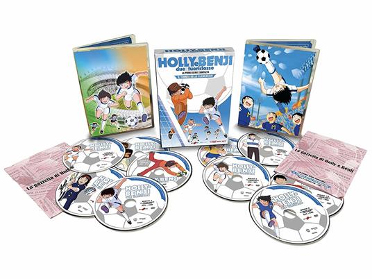 Holly e Benji. Due Fuoriclasse. La Prima Serie Completa (10 DVD) - DVD -  Film di Hiroyoshi Mitsunobu Animazione | IBS