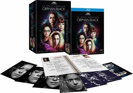 Orphan Black. La Serie completa. Serie TV ita (15 Blu-ray) di Graeme Manson,John Fawcett - Blu-ray - 2