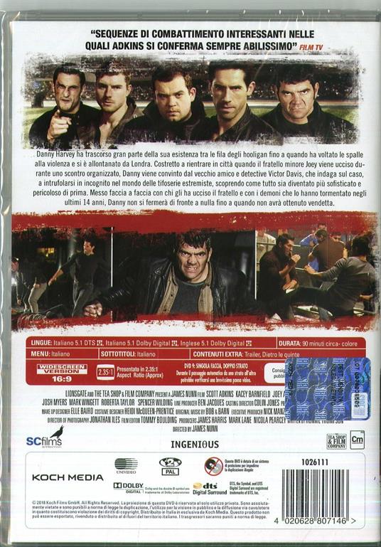 Hooligans. Sotto copertura (DVD) - DVD - Film di James Nunn Avventura | IBS