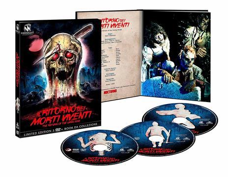 Il ritorno dei morti viventi. Edizione limitata con Booklet (3 DVD) di Dan O'Bannon - DVD - 2