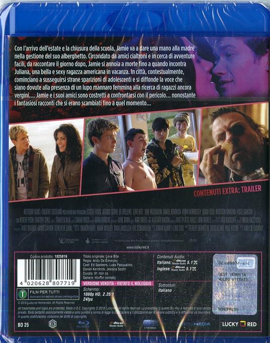 Love Bite (Blu-ray) di Andy De Emmony - Blu-ray - 2