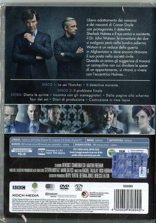 sherlock season 2 dvd extras