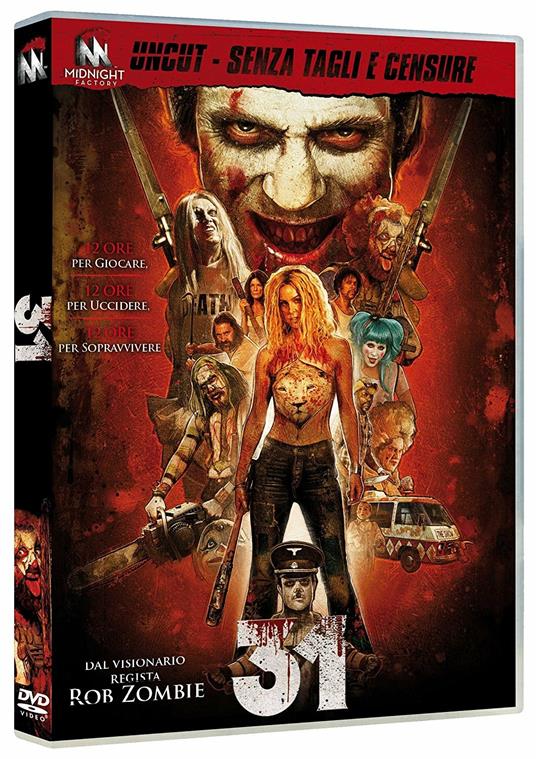 31. Standard Edition (DVD) di Rob Zombie - DVD