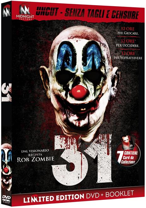 31. Edizione limitata (DVD) - DVD - Film di Rob Zombie Fantastico | IBS