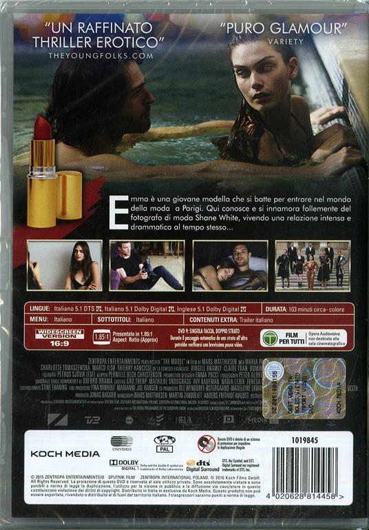 The Model (DVD) di Mads Matthiesen - DVD - 2